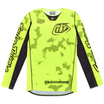 Troy Lee Designs Polera de Moto SE Pro Blotted Flo Amarillo - procircuitcl