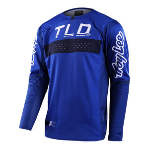 Troy Lee Designs Polera de Moto Se Pro Grid Blue / Navy - procircuitcl