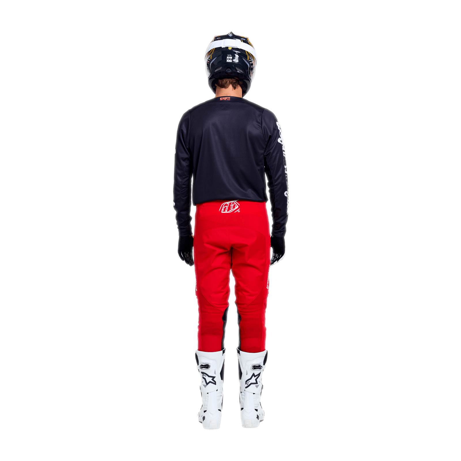 TROY LEE DESIGNS POLERA GP PRO STAMP BLACK SM - procircuitcl