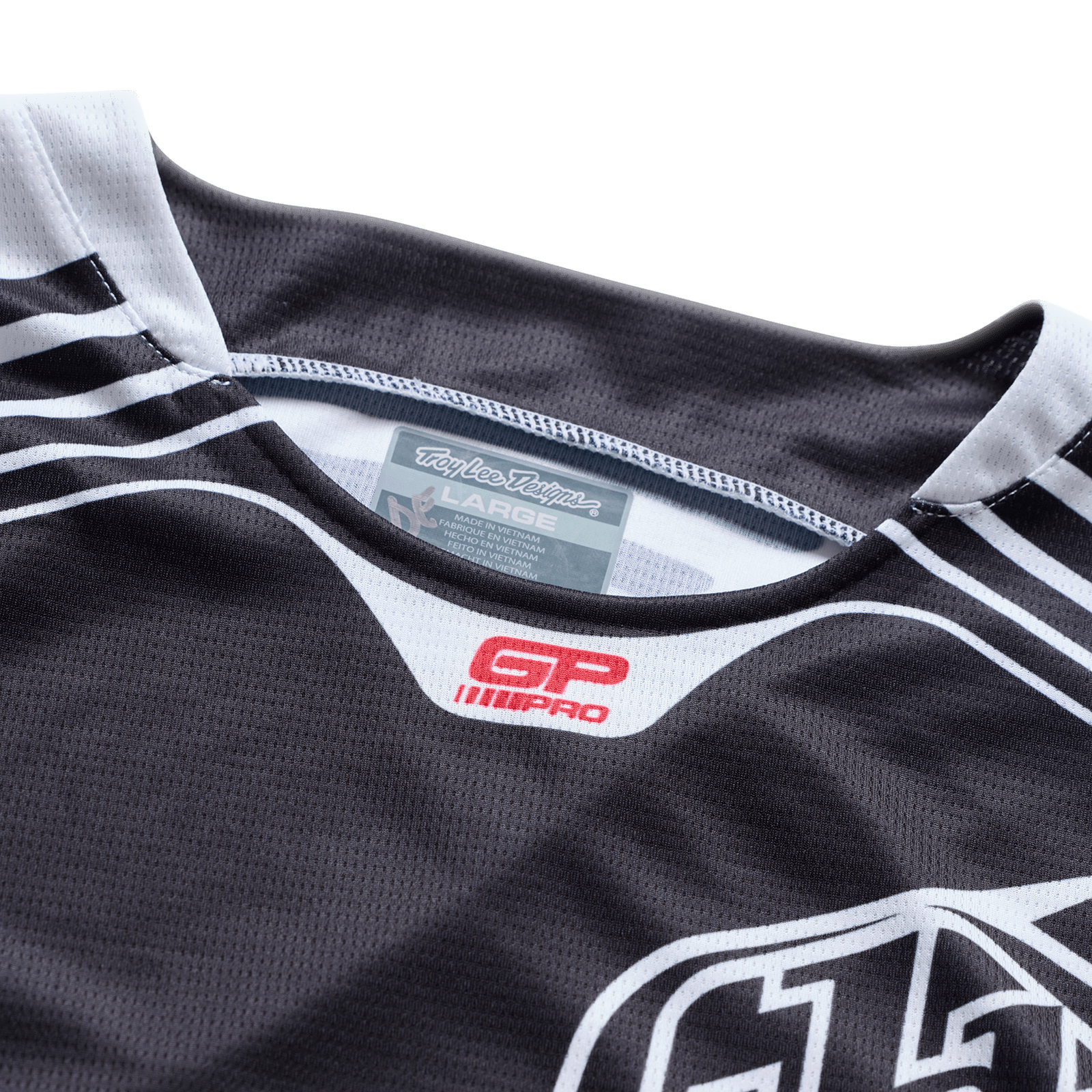 TROY LEE DESIGNS POLERA GP PRO STREAMLINE BLACK / WHITE - procircuitcl