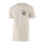 Troy Lee Designs Polera JB51 Cream - procircuitcl