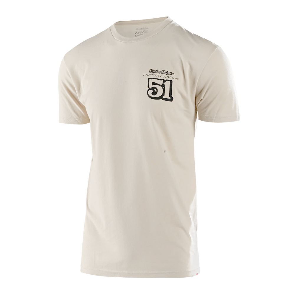 Troy Lee Designs Polera JB51 Cream - procircuitcl