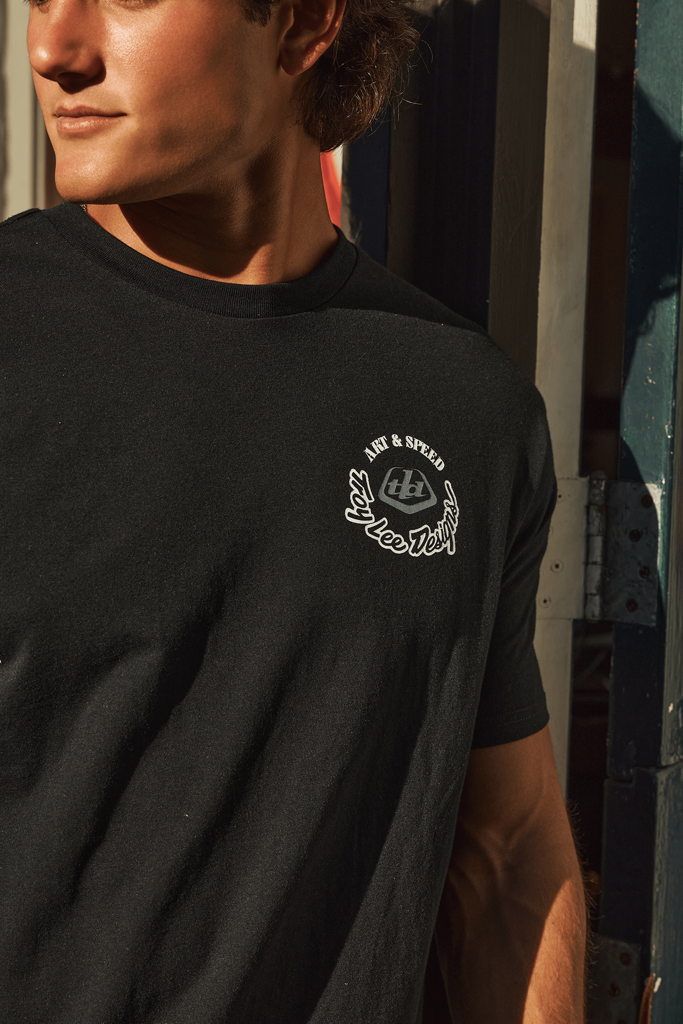 TROY LEE DESIGNS POLERA MANGA CORTA CARB CLUB BLACK - procircuitcl
