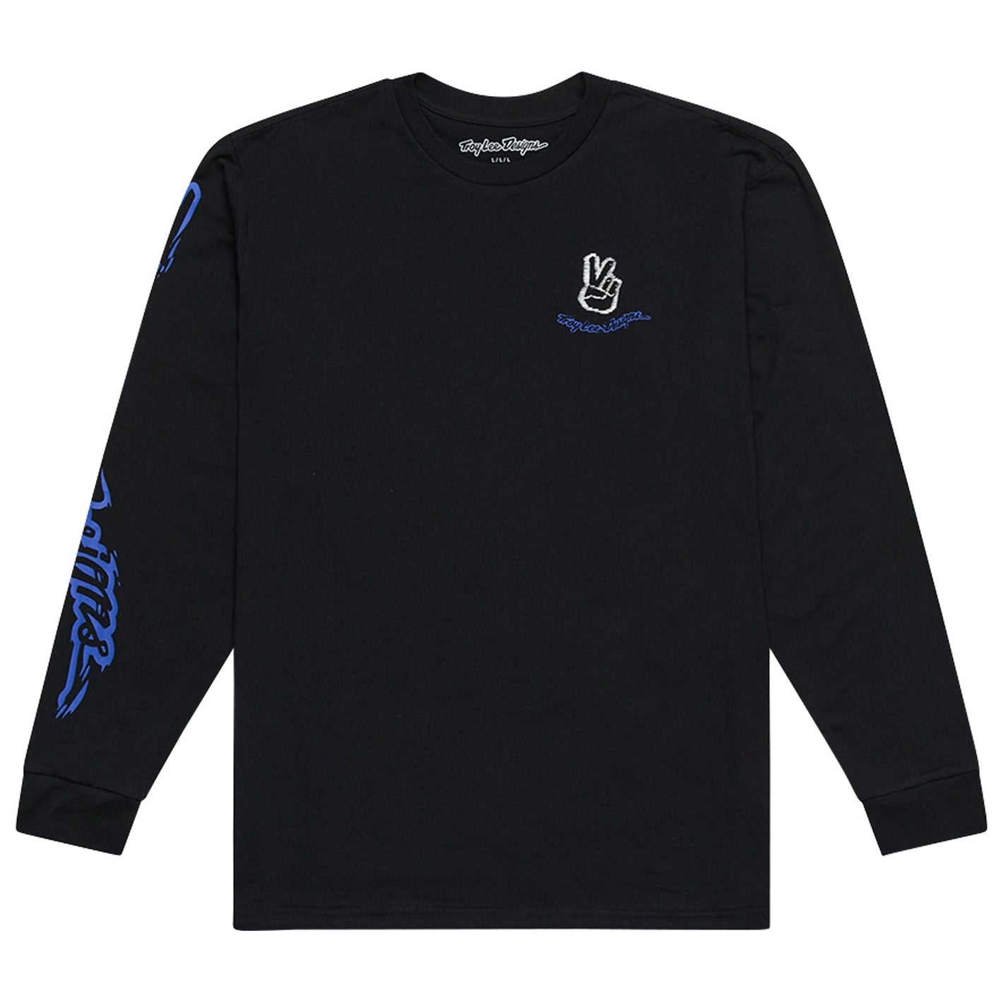 Troy Lee Designs Polera Manga Larga Peace Out Negra - procircuitcl