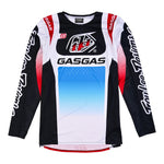 Troy Lee Designs Polera SE Pro GasGas Fumes Negro/Blanco - procircuitcl