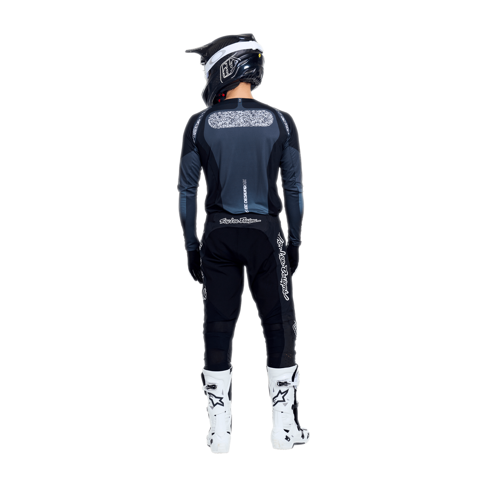 Troy Lee Designs Polera SE Pro / Server Black - Gray - procircuitcl