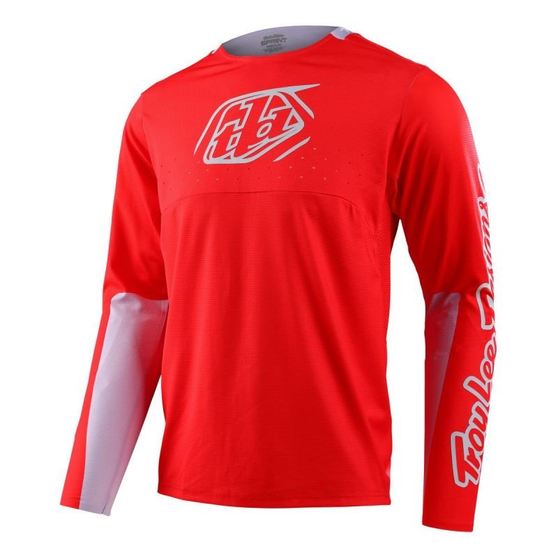 Troy Lee Designs Polera Sprint Icon Race Rojo - procircuitcl