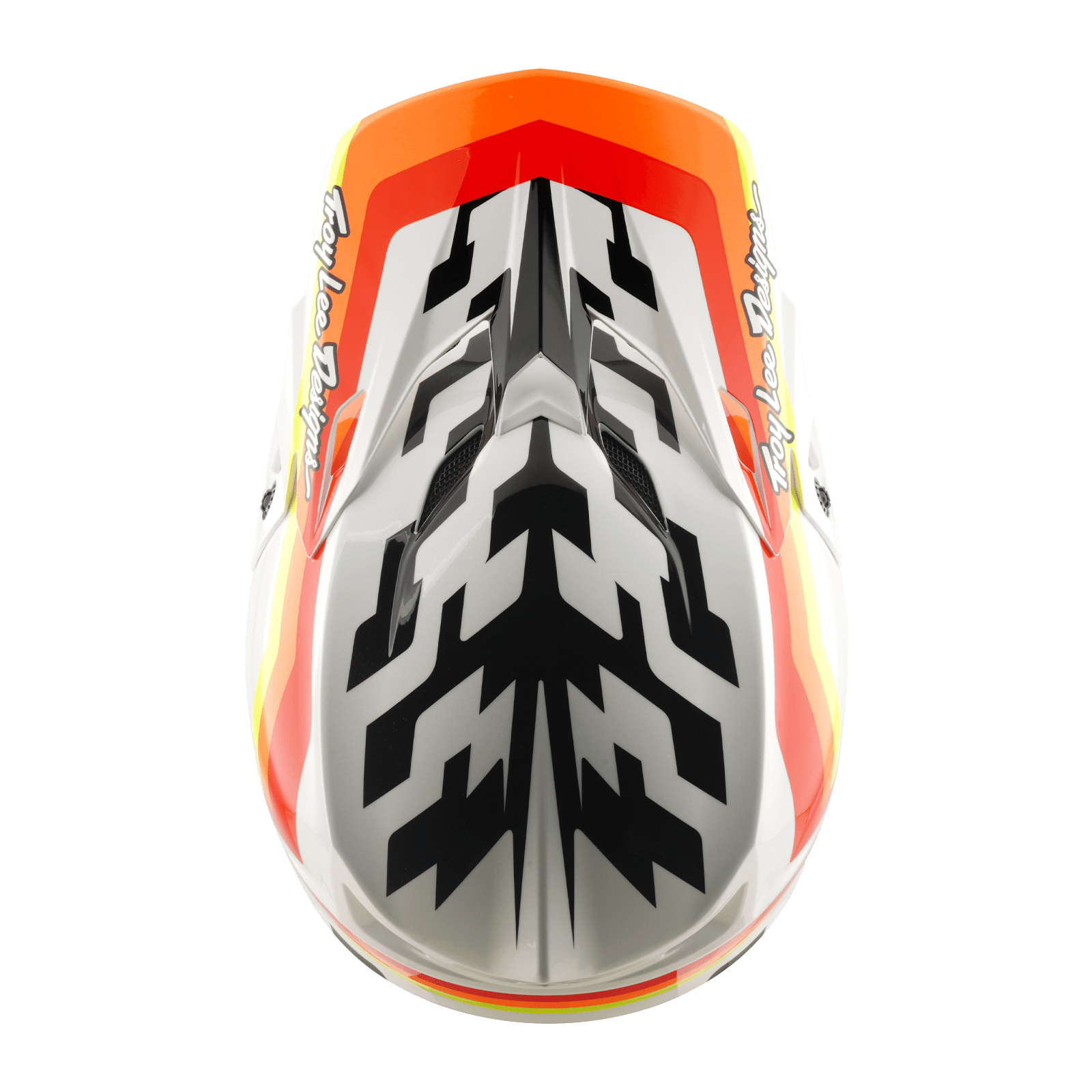 TROY LEE DESING CASCO SE5 POLYCARBONATE DASH ORANGE - procircuitcl