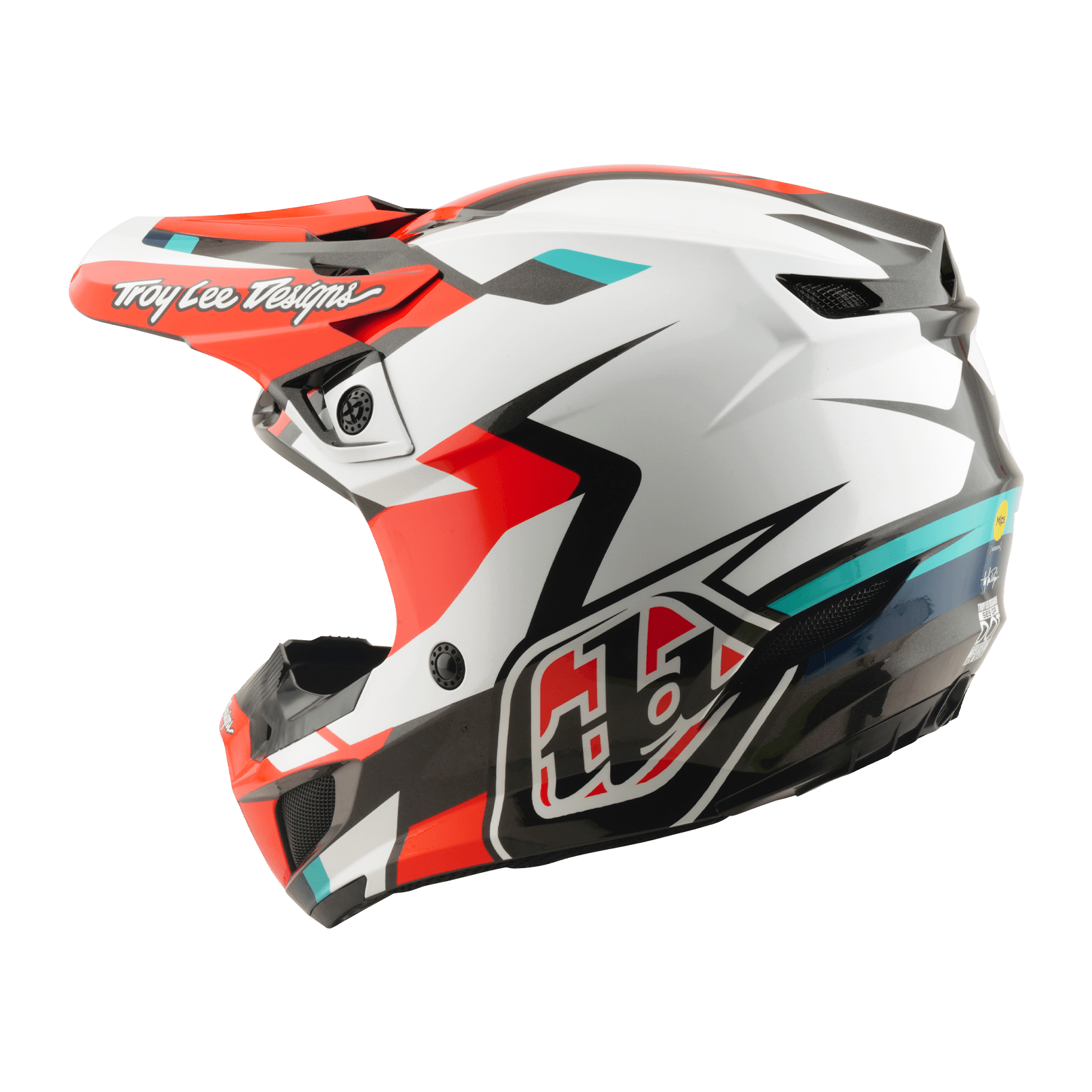 TROY LEE DESING CASCO SE5 POLYCARBONATE ROAMER RED - procircuitcl