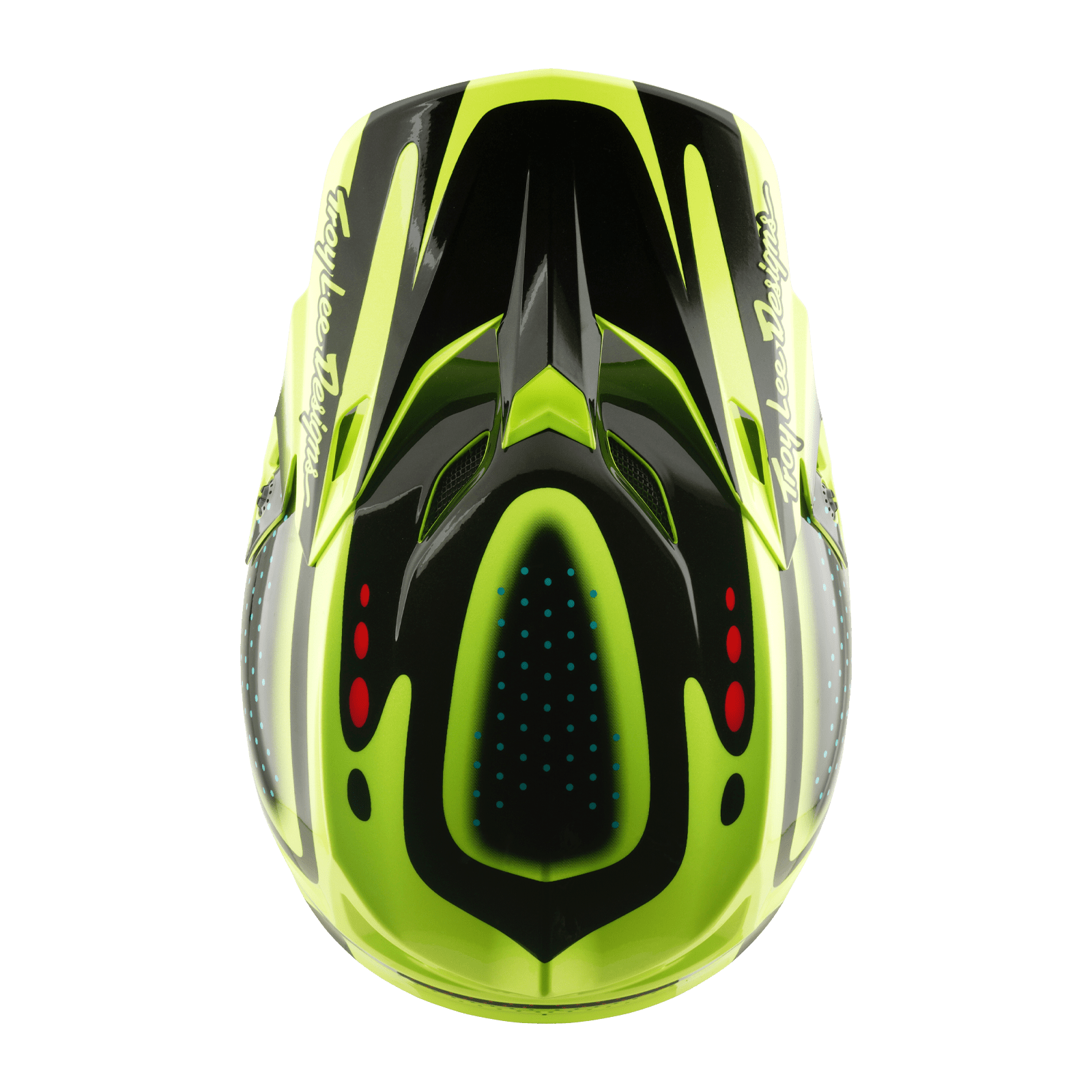 TROY LEE DESING CASCO SE5 POLYCARBONATE THE LINE FLO YELLOW - procircuitcl