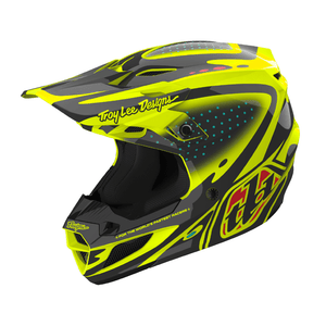 TROY LEE DESING CASCO SE5 POLYCARBONATE THE LINE FLO YELLOW - procircuitcl