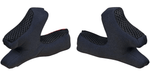 TROY LEE DESING GP PRO CHEEKPAD SOLID BLACK 38MM - procircuitcl