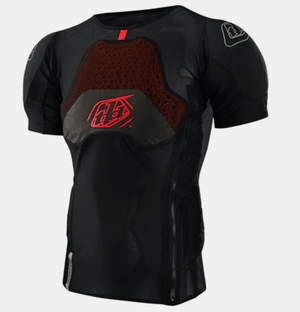 Troy Lee Desing Polera Stage Ghost D3O / Solid Black - procircuitcl