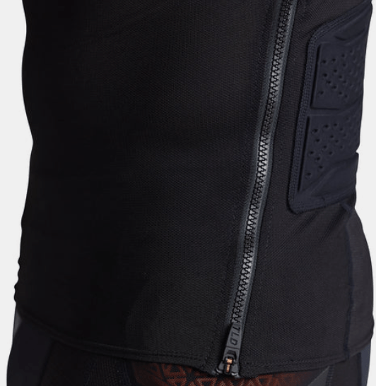 Troy Lee Desing Polera Stage Ghost D3O / Solid Black - procircuitcl