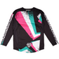 Polera Troy Lee Desing Sprint Full Pull Black infantil
