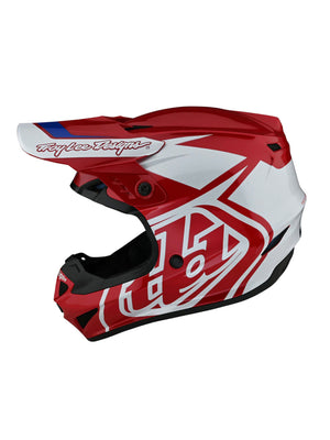 Troy Lee Designs Casco GP Overload Rojo Blanco