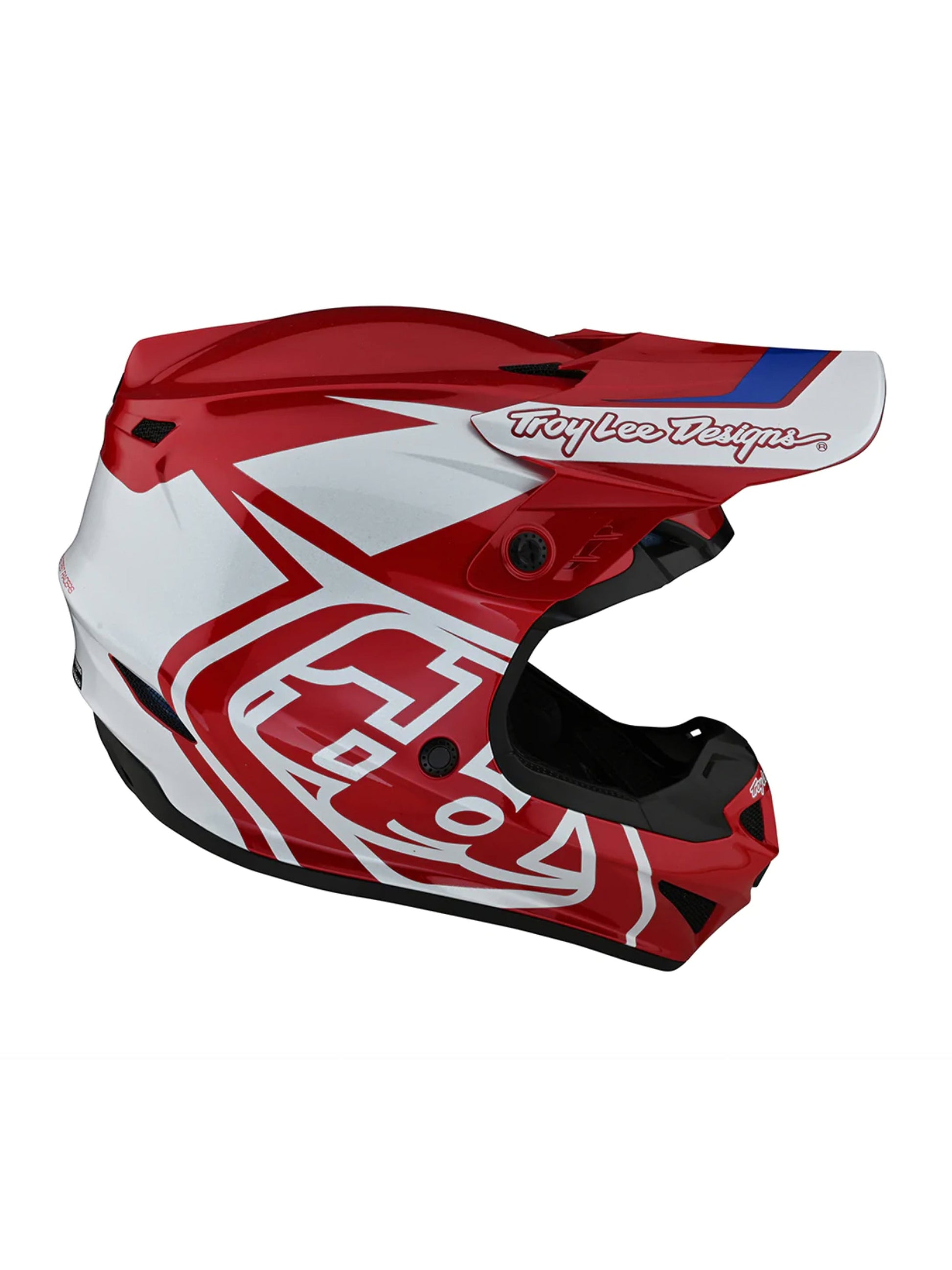 Troy Lee Designs Casco GP Overload Rojo Blanco