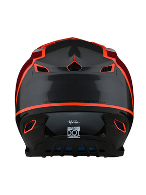  Troy Lee Designs Casco GP Nova Glo Naranjo 