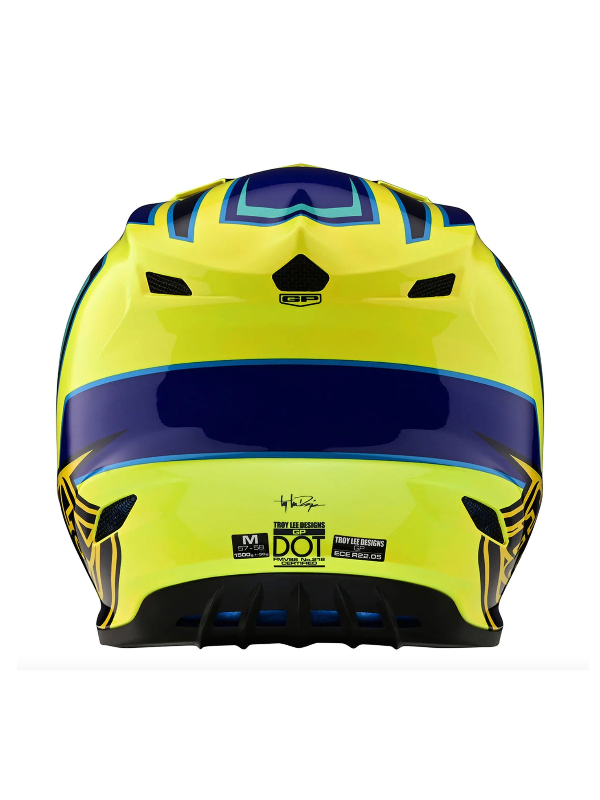 Troy Lee Designs Casco GP RITN Amarillo