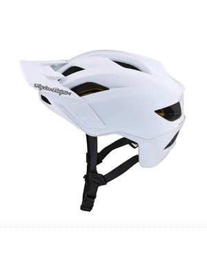 Troy Lee Designs Casco De Bicicleta Flowline Orbit Blanco Con Mips