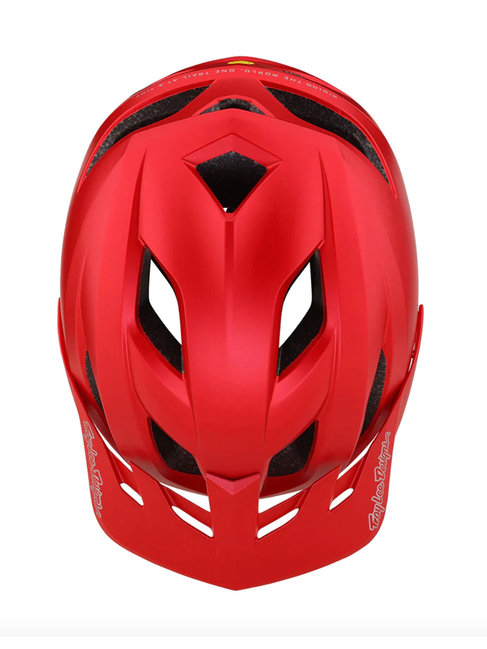 Troy Lee Designs Casco De Bicicleta Flowline Orbit Rojo Con Mips