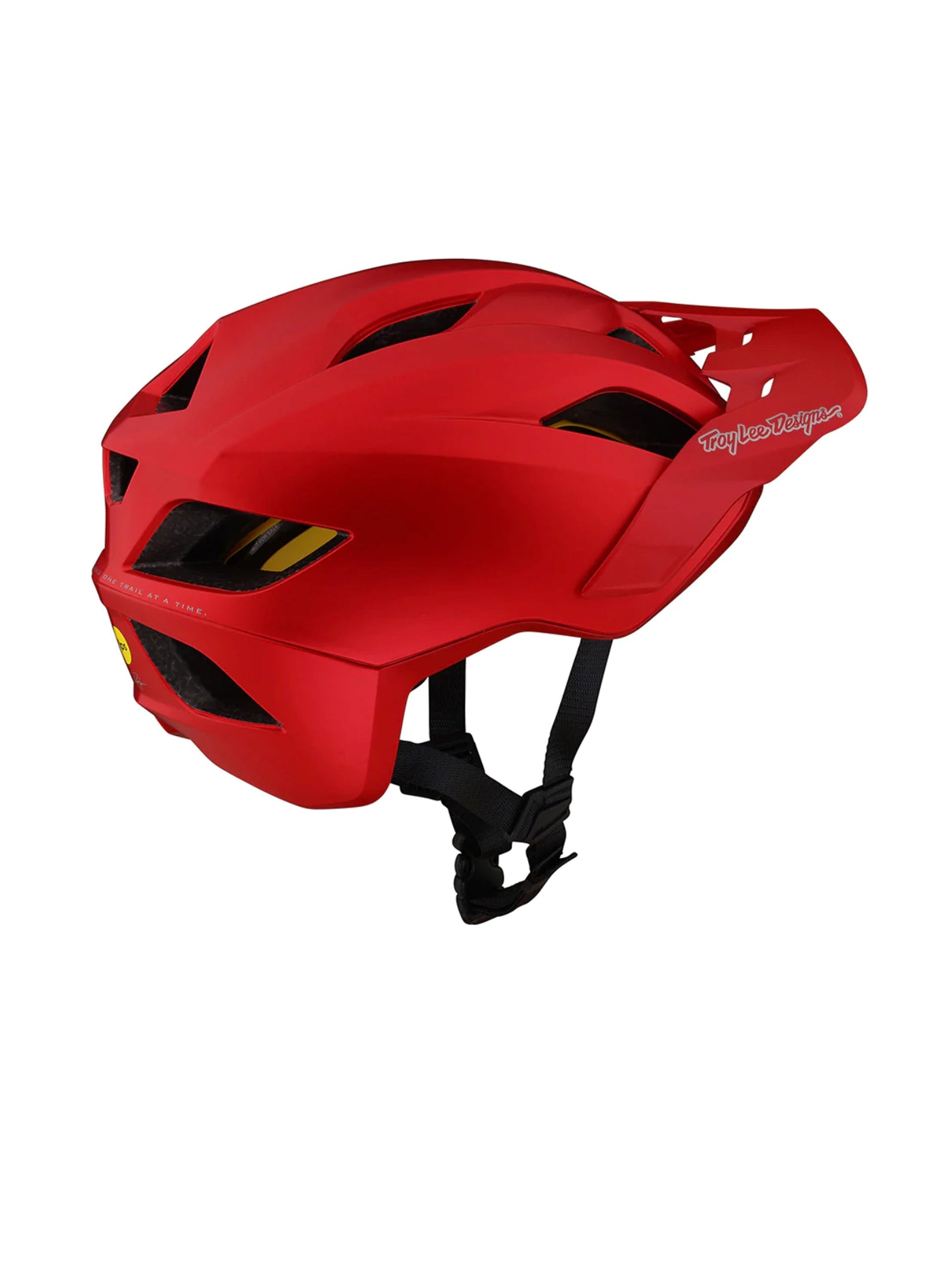 Troy Lee Designs Casco De Bicicleta Flowline Orbit Rojo Con Mips