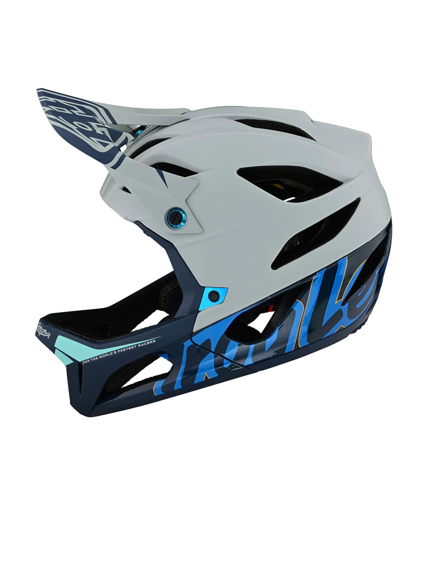 Troy Lee Designs Casco Stage Signature Azul