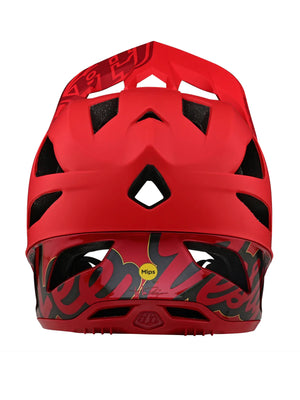 Troy Lee Designs Casco Stage Signature Rojo