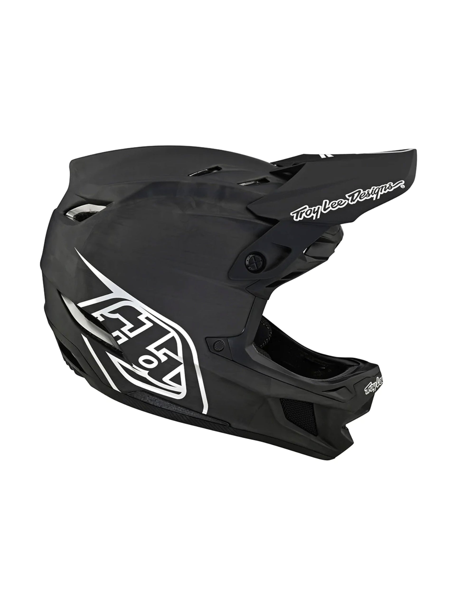 Troy Lee Designs Casco de Bicicleta D4 Carbon Stealth Negro