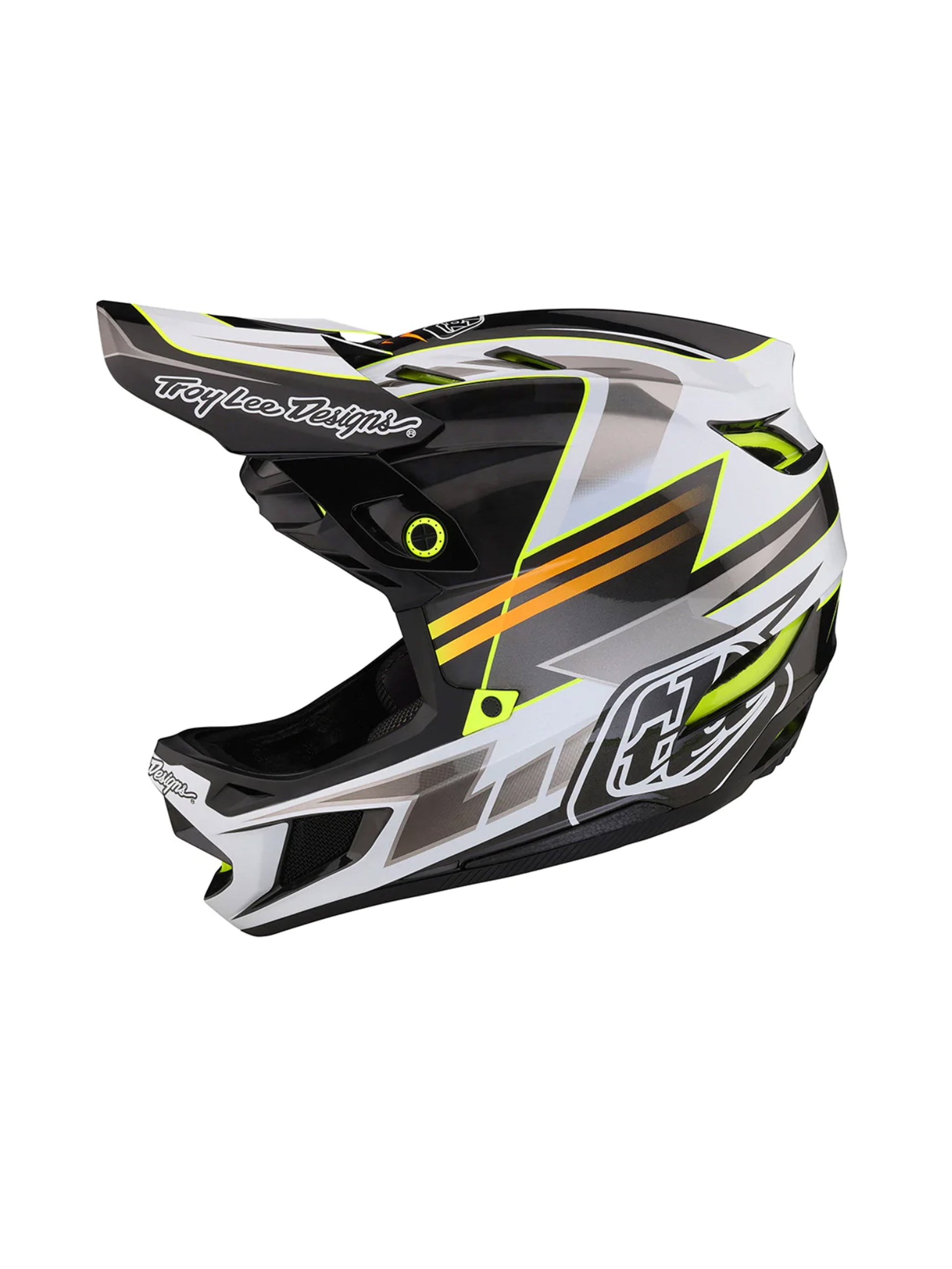 Troy Lee Designs Casco de Bicicleta D4 Carbon Saber Gris