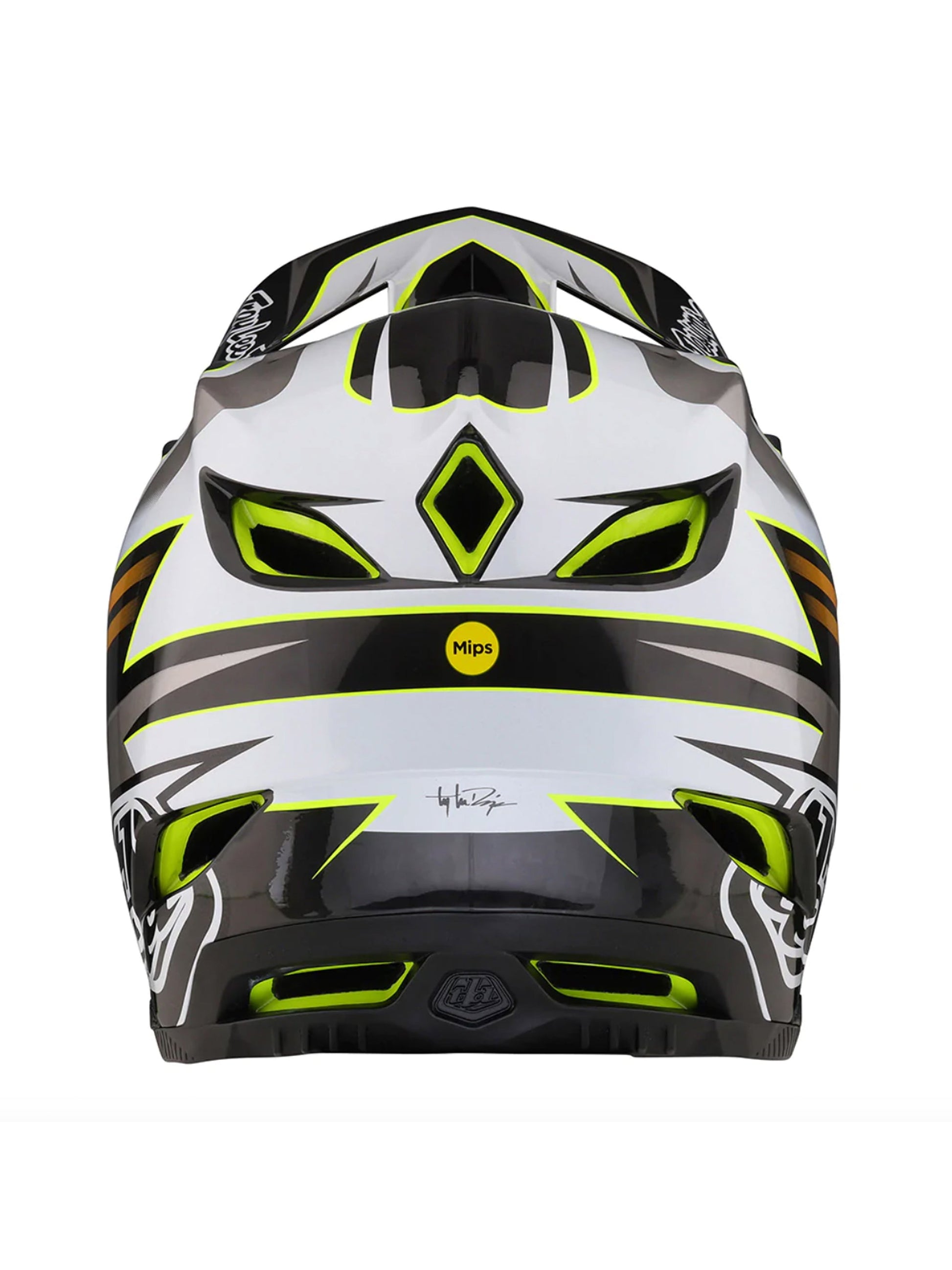 Troy Lee Designs Casco de Bicicleta D4 Carbon Saber Gris