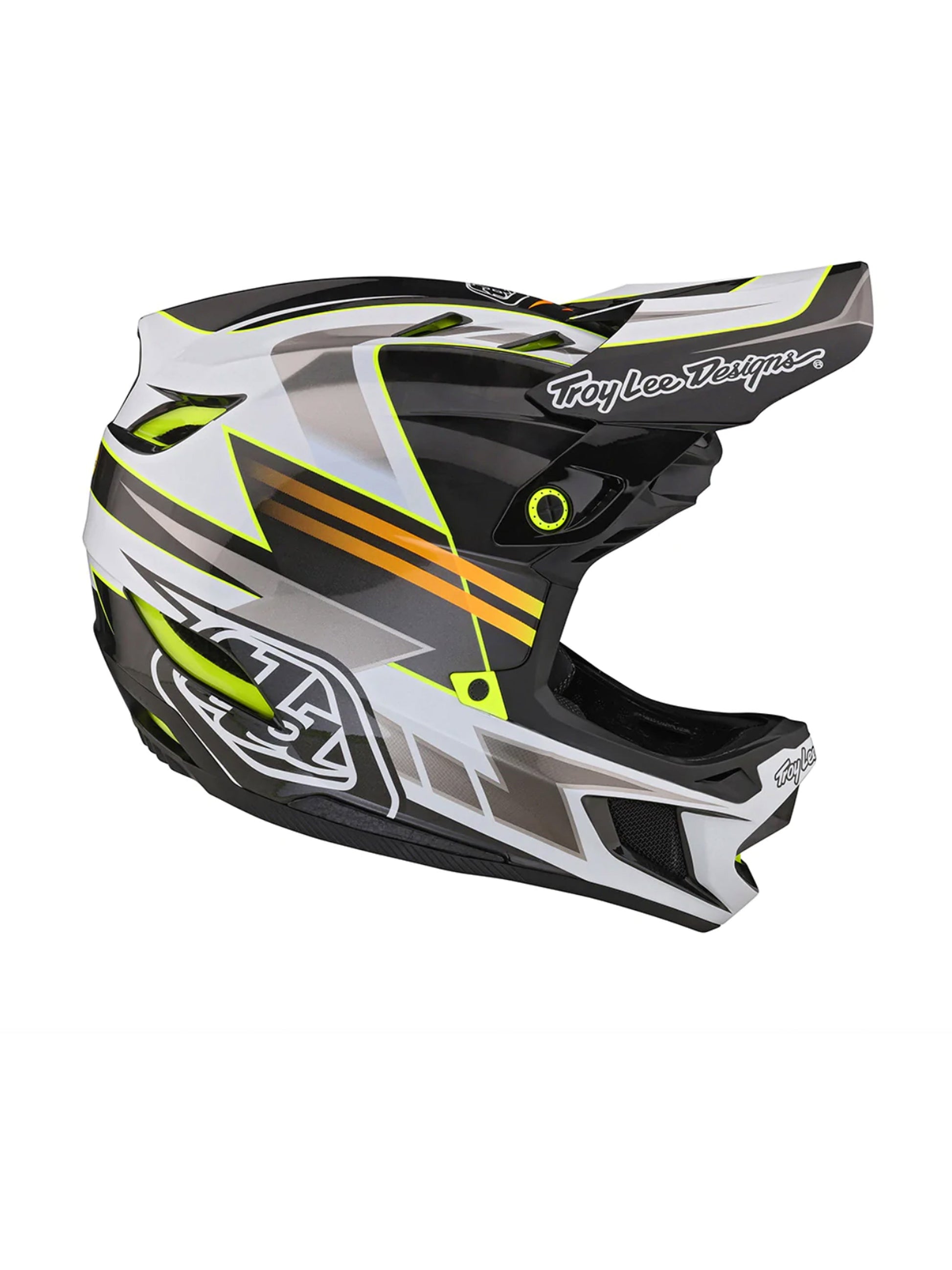 Troy Lee Designs Casco de Bicicleta D4 Carbon Saber Gris