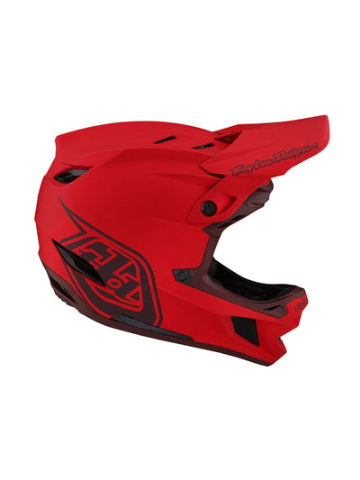 Troy Lee Designs Casco de Bicicleta D4 Composite Stealth Rojo