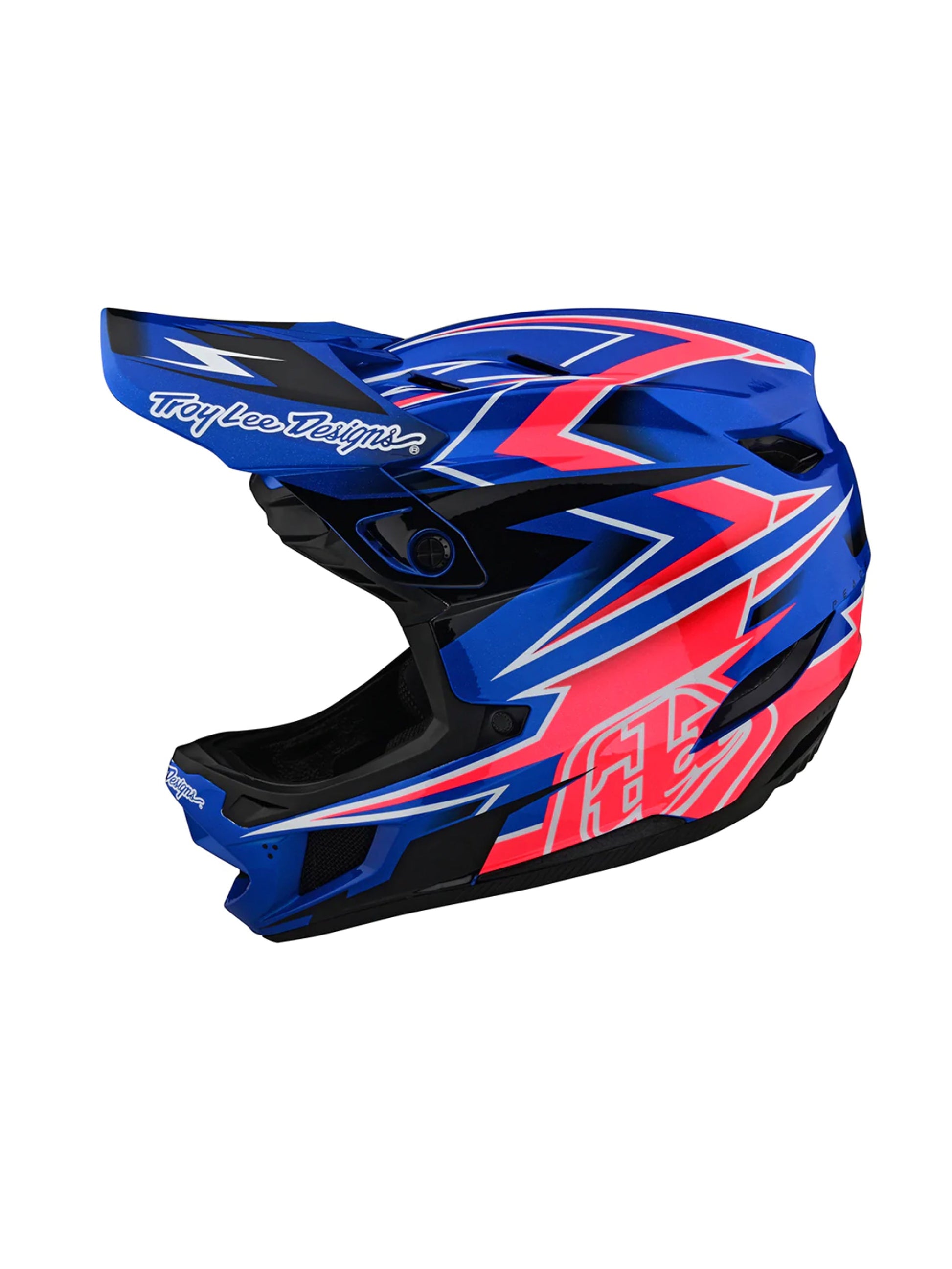 Troy Lee Designs Casco D4 Composite Volt Azul