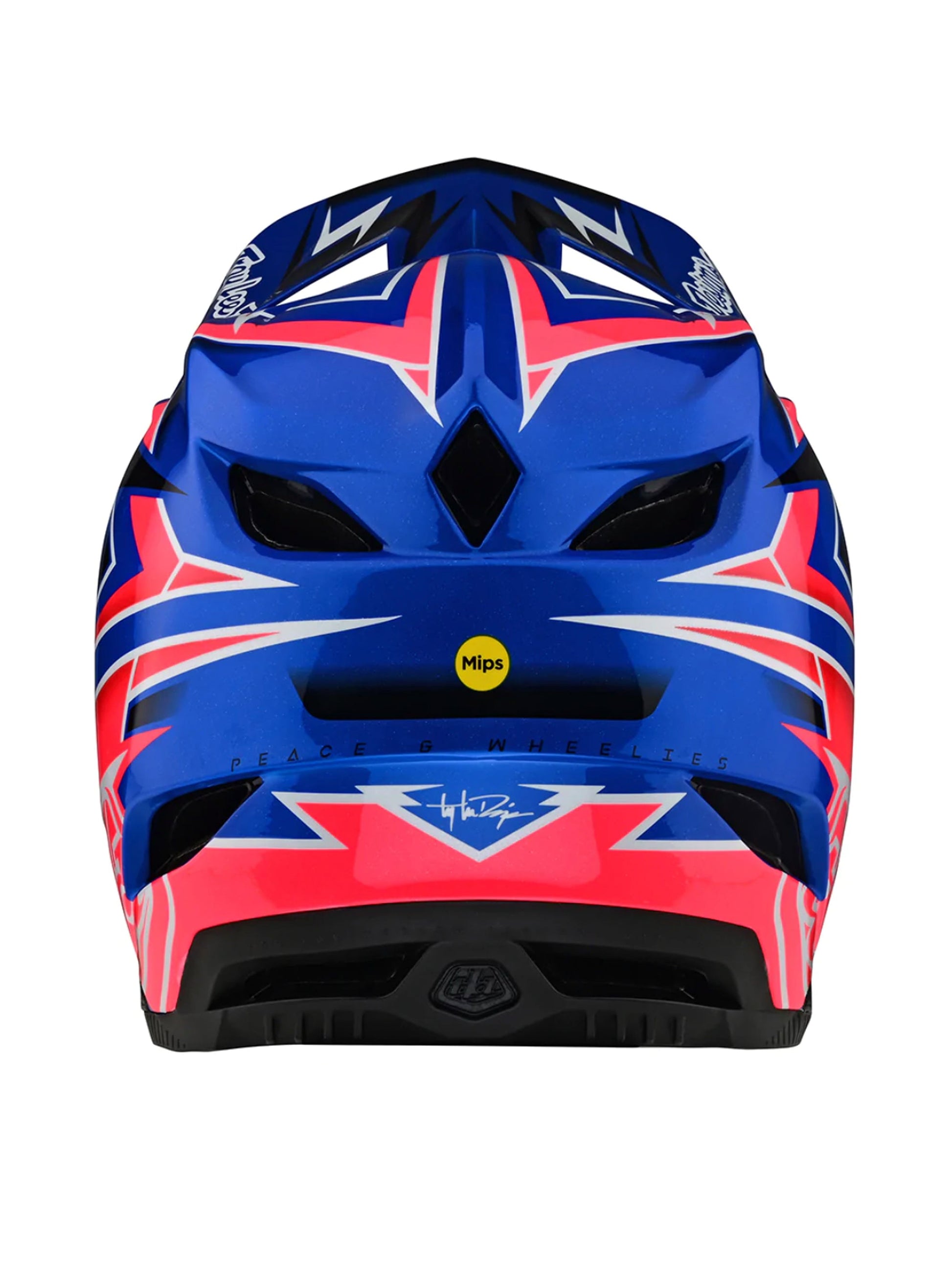 Troy Lee Designs Casco D4 Composite Volt Azul