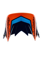 Troy Lee Designs Visera GP Overload Azul Marino / Naranjo