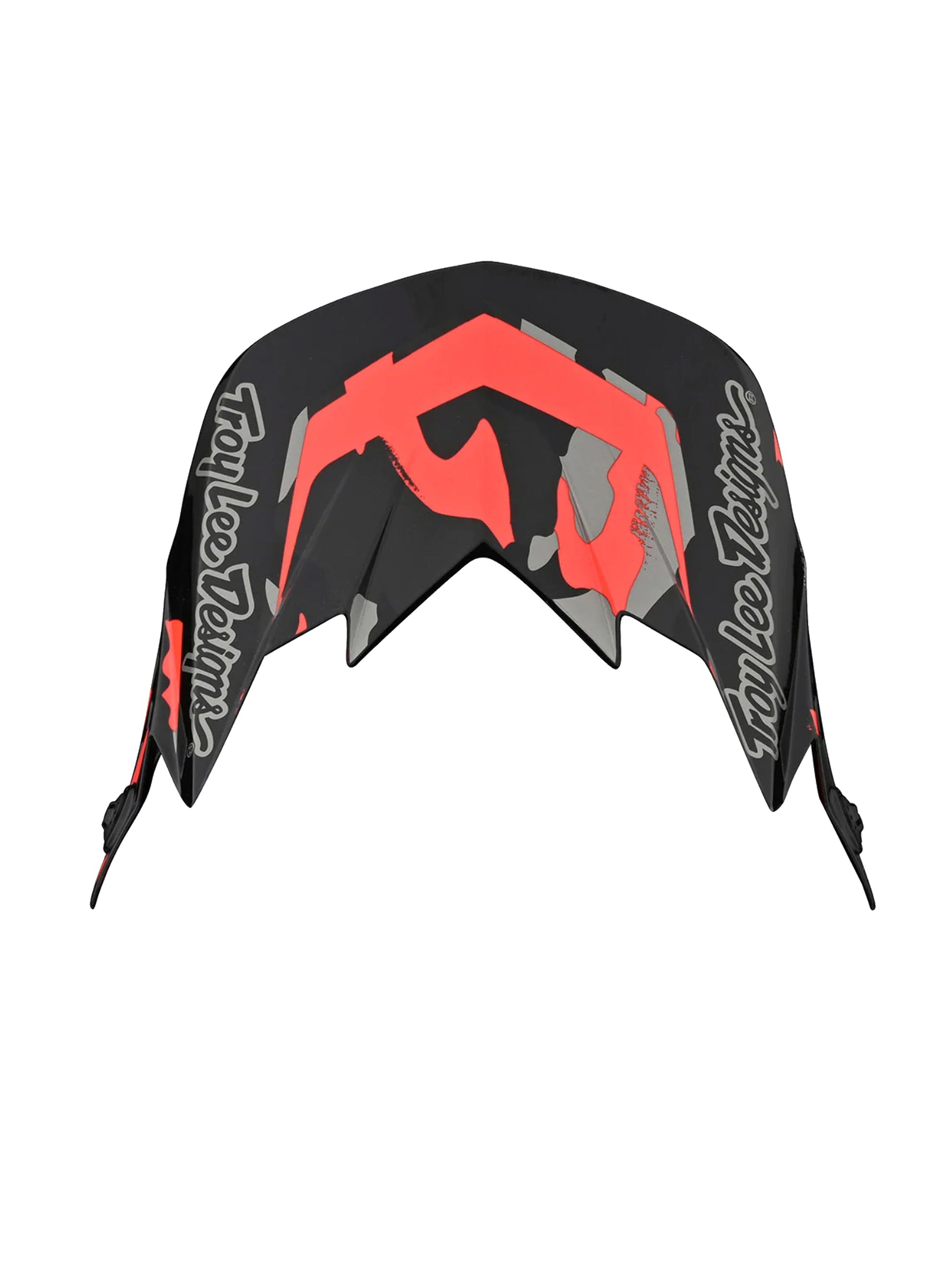 Troy Lee Designs Visera GP Overload Camo Negro /  Rojo