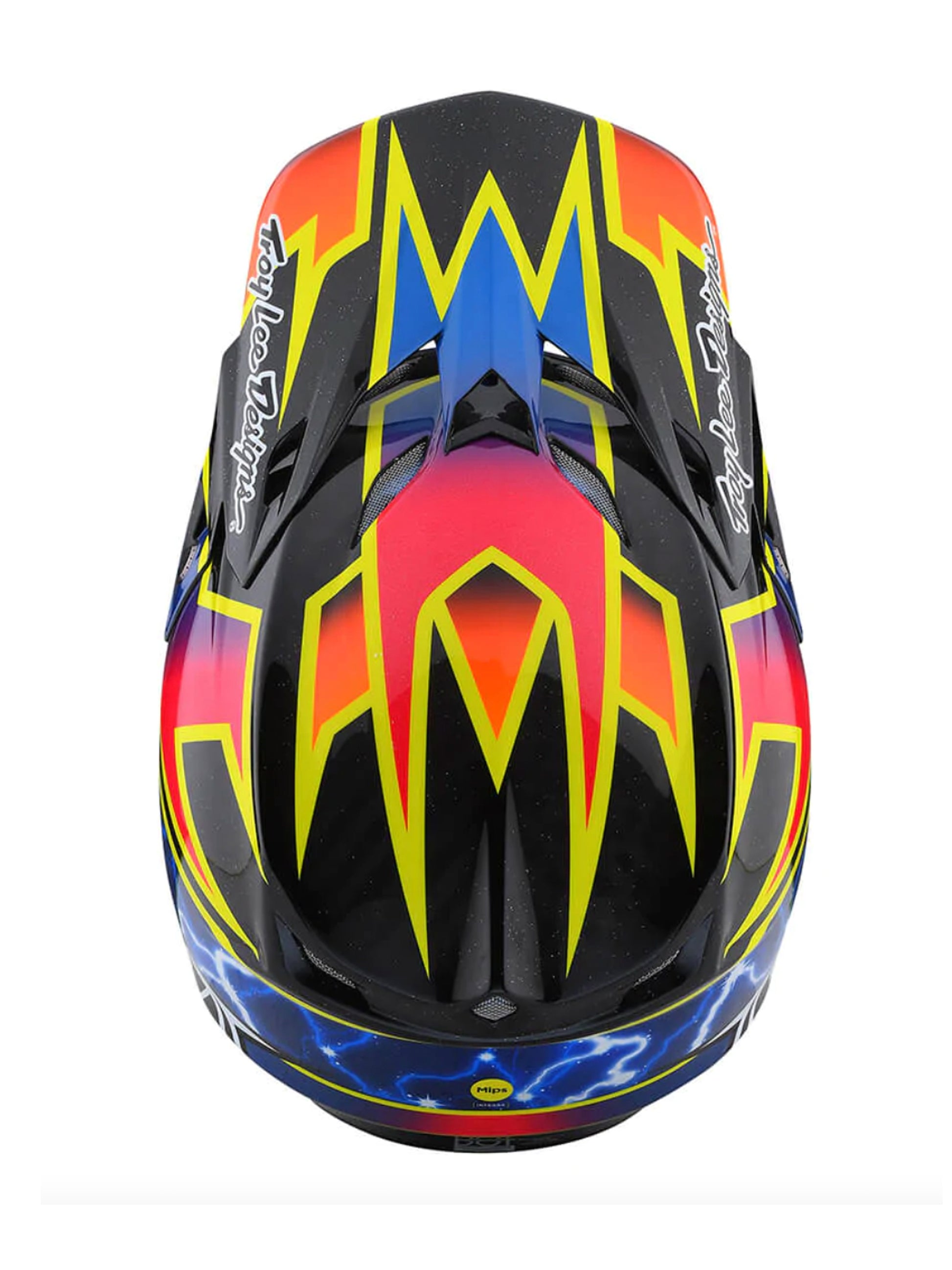 Troy Lee Designs Casco de Moto Se5 ECE Carbon Mips Lightning Black-ProCircuit