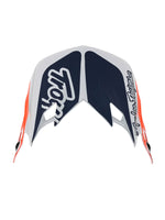 Troy Lee Designs Visera SE4 Corsa Azul Marino / Naranjo