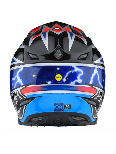 Troy Lee Designs Casco SE5 Composite Lightning Azul