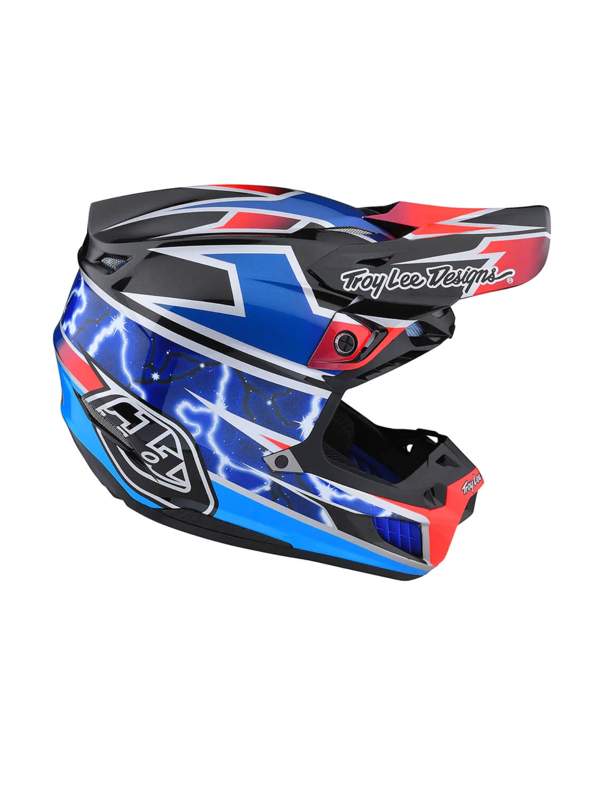 Troy Lee Designs Casco SE5 Composite Lightning Azul