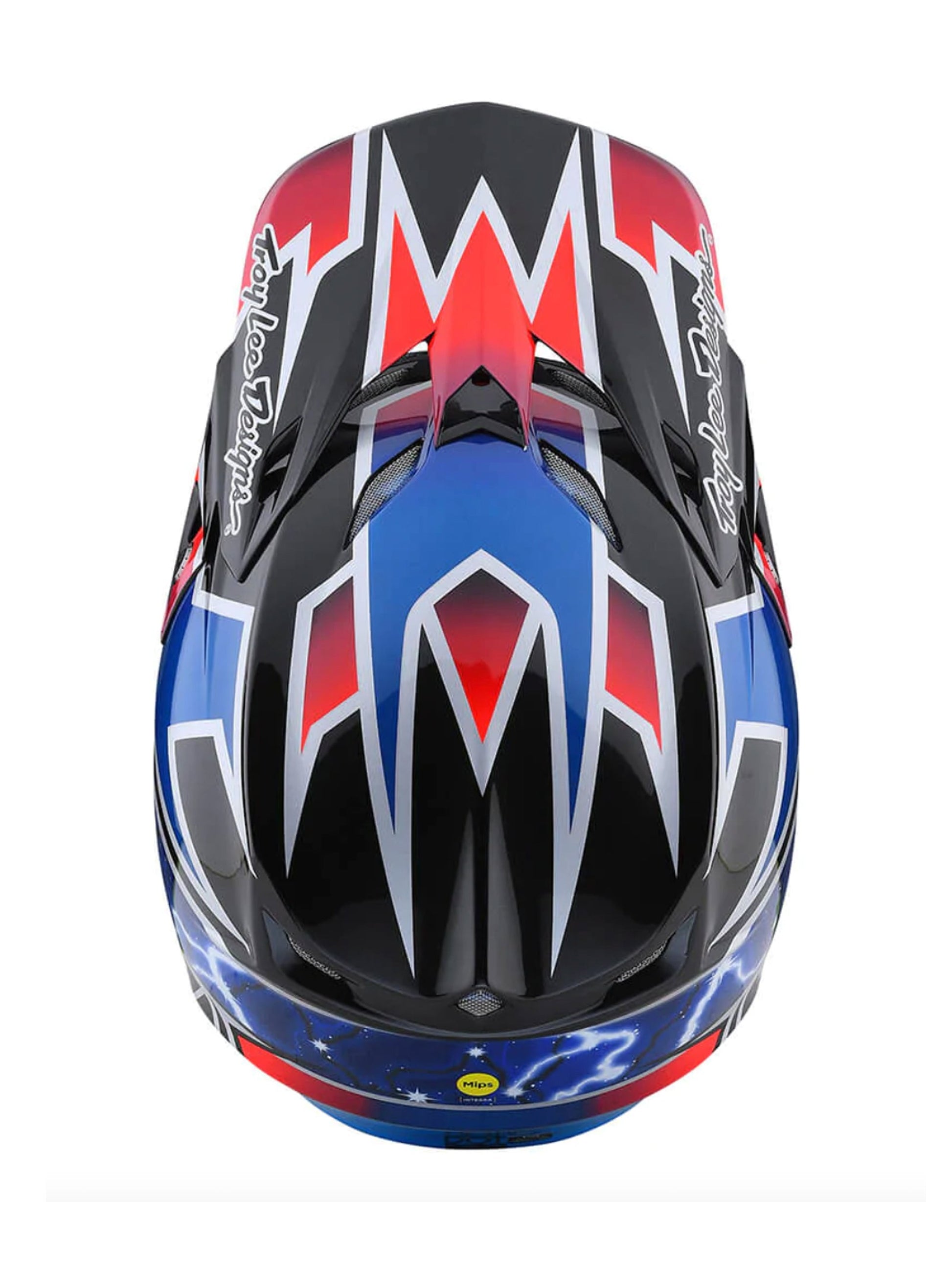 Troy Lee Designs Casco SE5 Composite Lightning Azul