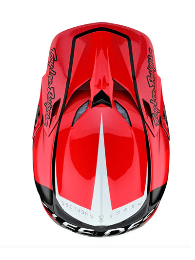 Troy Lee Designs Casco de Moto SE5 Composie Qualifier Rojo / Negro