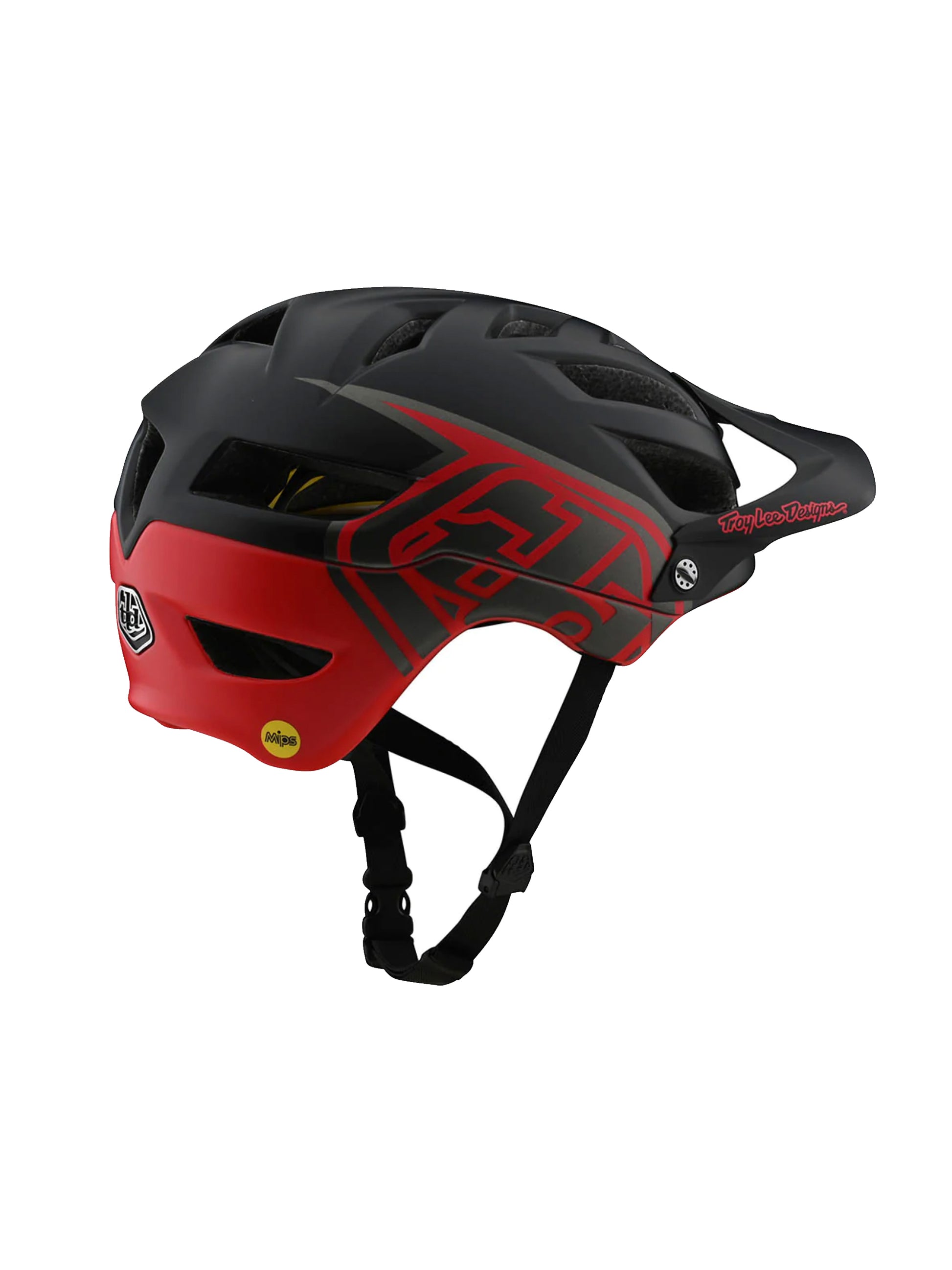 Troy Lee Designs Casco A1 Mips Classic Negro / Rojo - procircuitcl