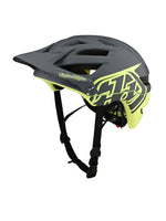 Troy Lee Designs Casco De Bicicleta A1 Mips Gris Amarillo