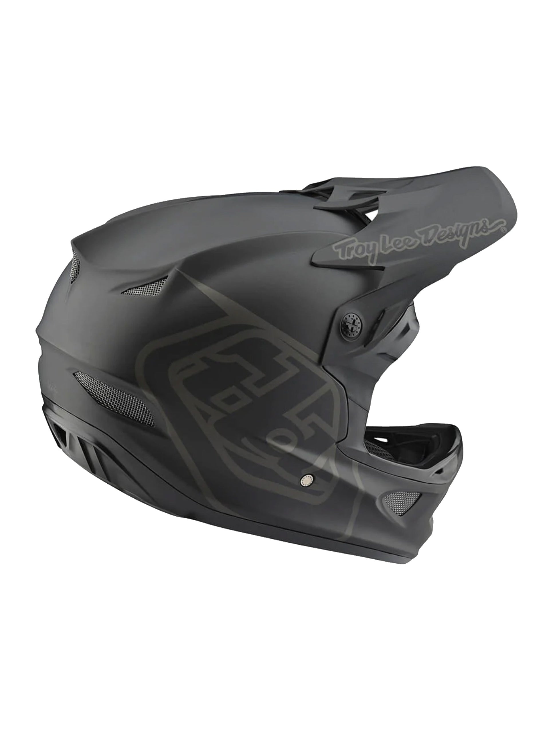 Troy Lee Designs Casco D3 Fiberlite Mono Negro