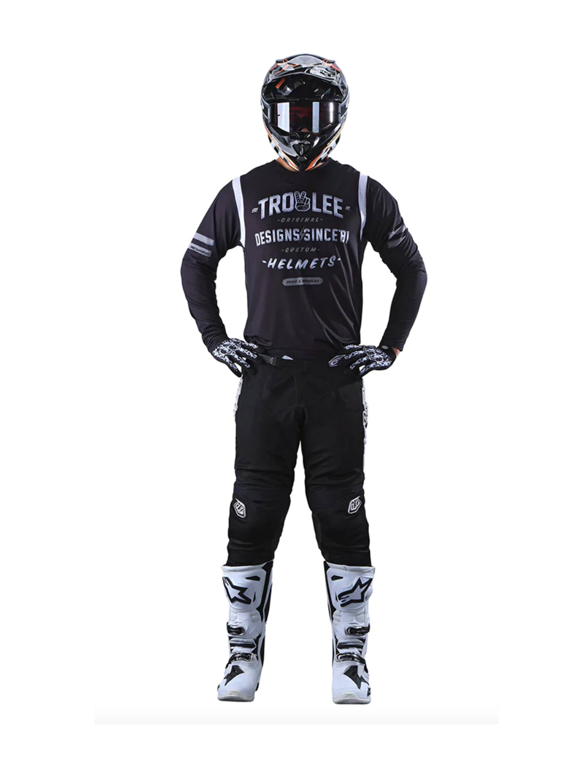 Troy Lee Designs Pantalones GP Air Mono Negro 