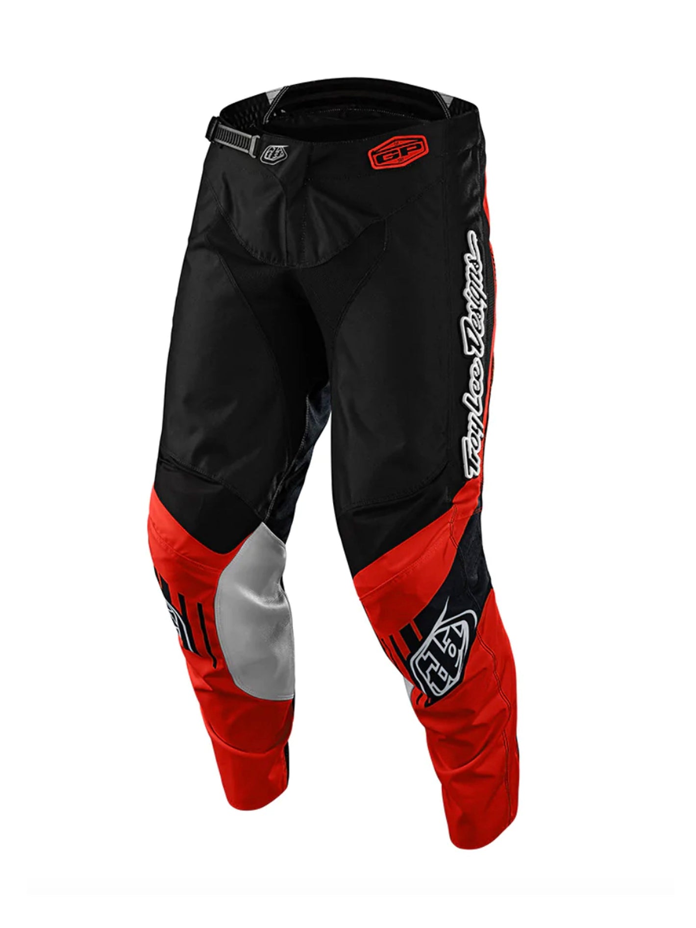 Troy Lee Designs Pantalones de Moto GP Icon Negro / Naranjo