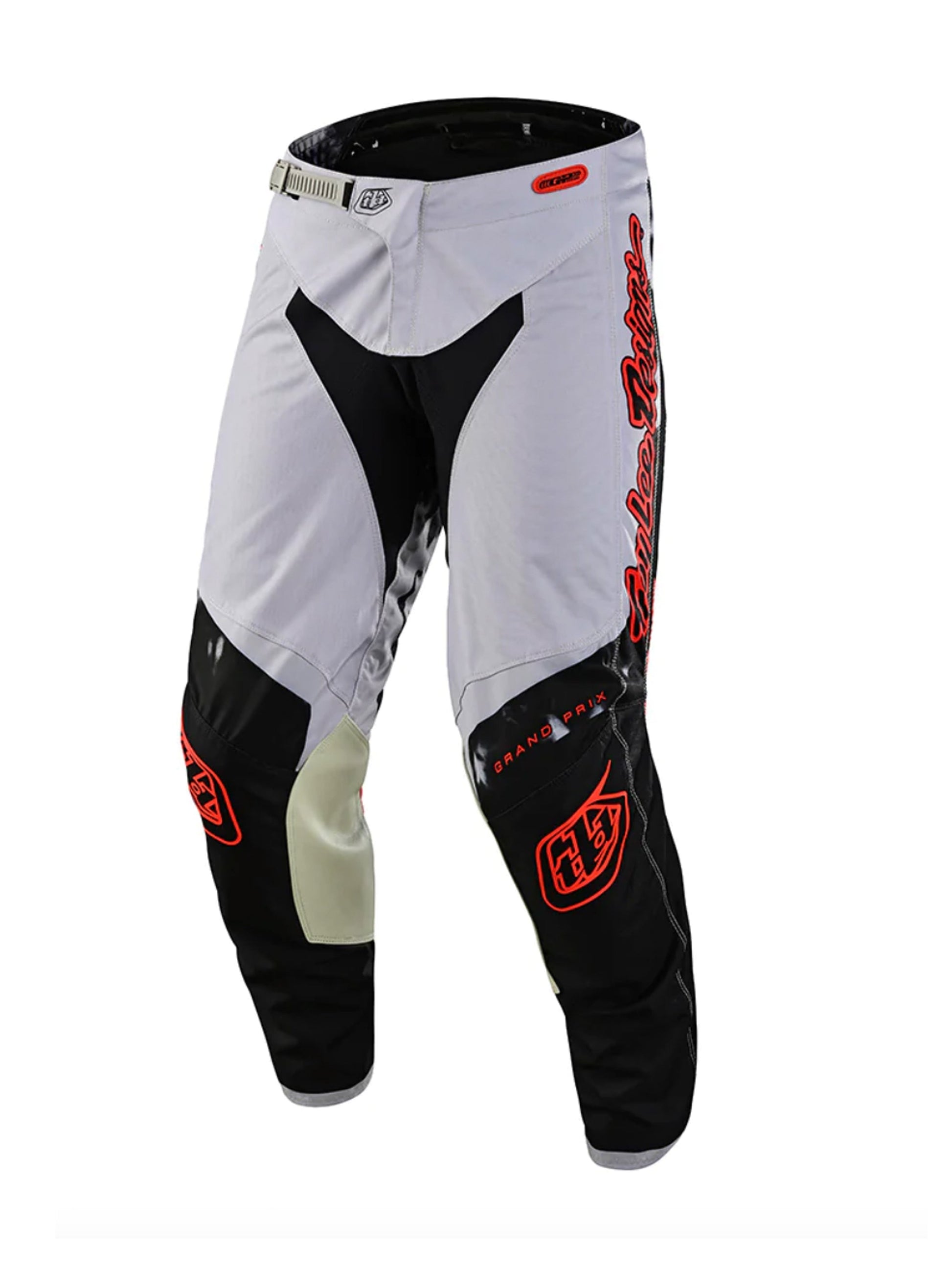 Troy Lee Designs Pantalones de Moto GP Astro Gris / Naranjo