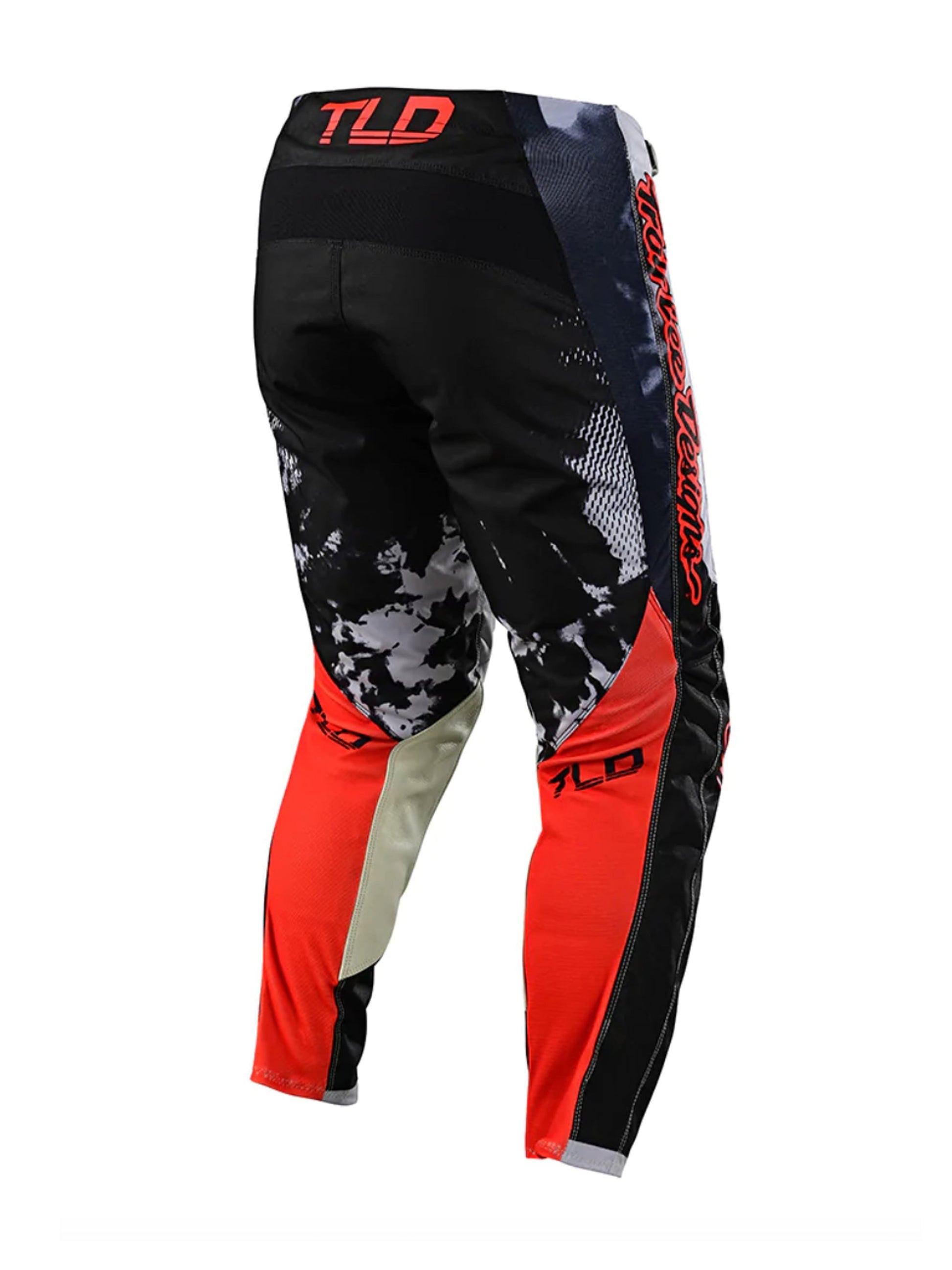 Troy Lee Designs Pantalones de Moto GP Astro Gris / Naranjo